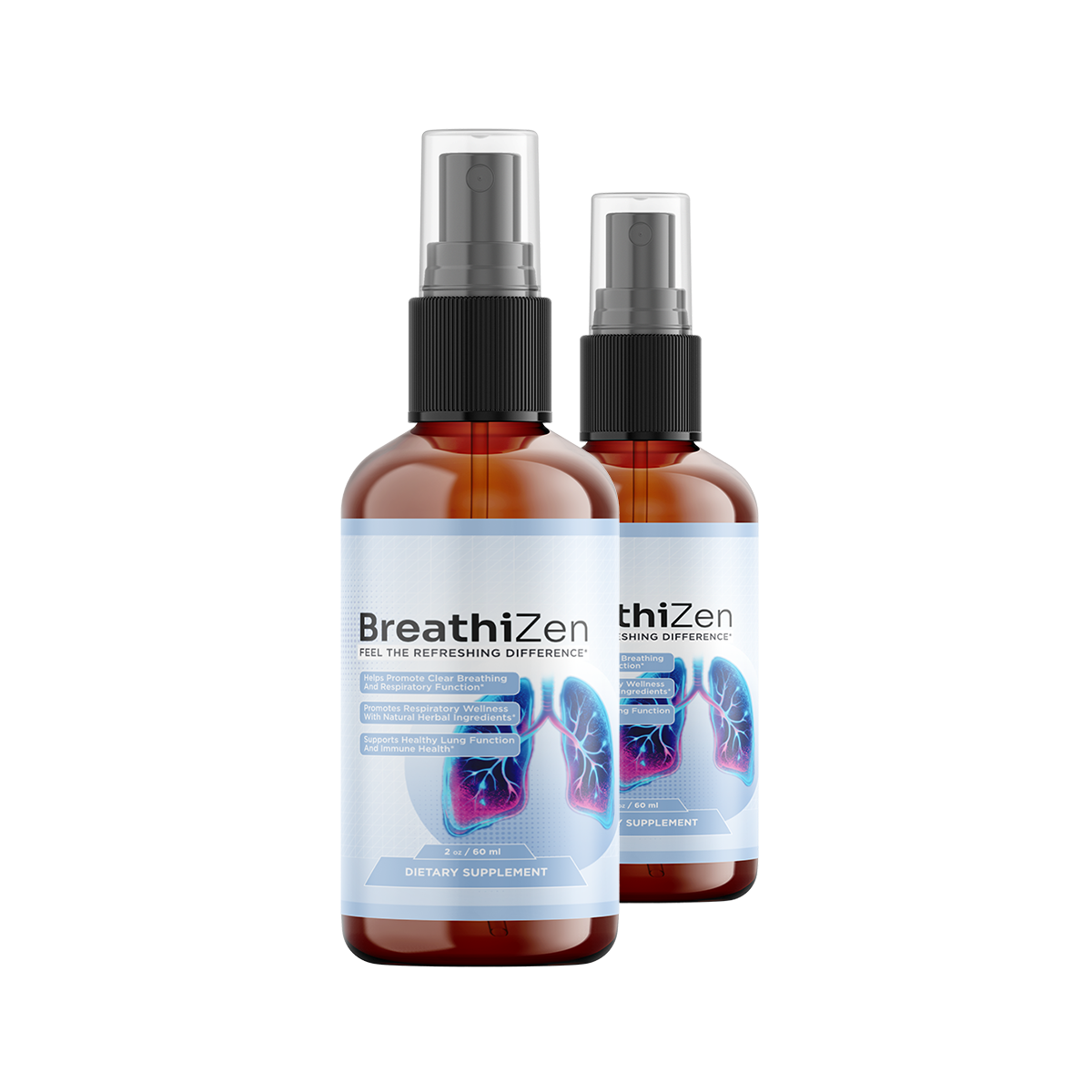 BreathiZen 2 bottles