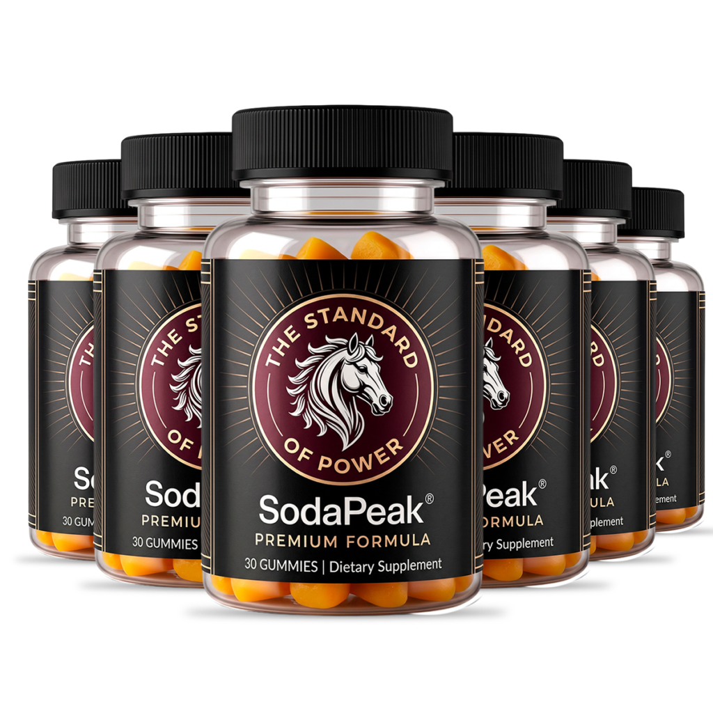 SodaPeak 6 bottles