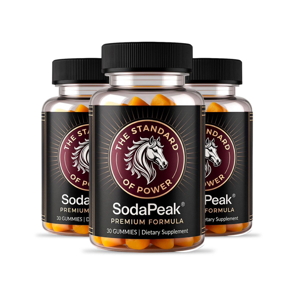 SodaPeak 3 bottles